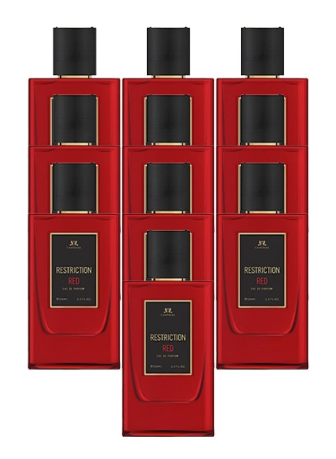 كابورال 10 قطع عطر ريستركشن ريد للرجال 100 مل - Image 1
